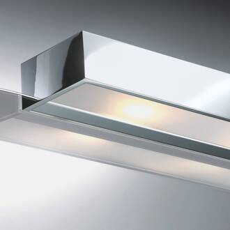 Decor Walther Box 1-60 N LED spiegellamp 2.700 K chroom, spiegel, mat wit