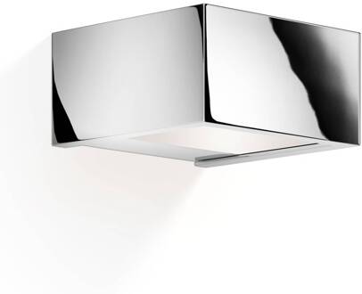 Decor Walther Box 10 wandlamp chroom, mat wit