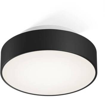 Decor Walther Conect LED plafondlamp Ø26cm zwart zwart, gesatineerd
