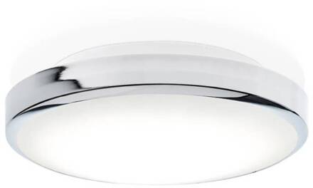 Decor Walther Glow LED plafondlamp, chroom, Ø28cm chroom, gesatineerd