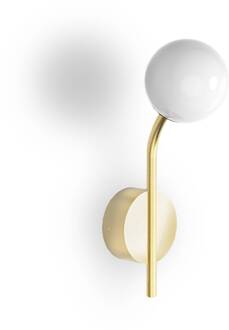 Decor Walther PEP One wandlamp, goud mat, 1-lamp mat goud