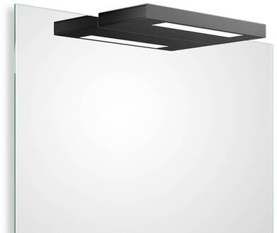 Decor Walther Slim 1 N LED spiegellamp zwart mat zwart, mat wit
