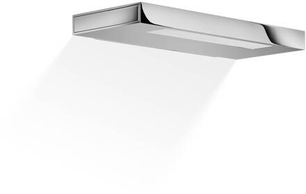 Decor Walther Slim 24 N LED-wandlamp, chroom chroom, mat wit