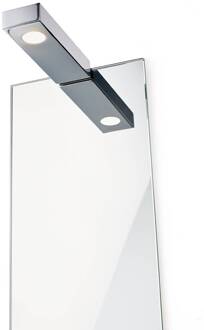 Decor Walther Wand- en spiegellamp Flat 2 LED, chroom