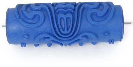 Decoratie 15Cm Muur Verf Roller Patroon Wolken Reliëfs Voor De Decoratie Van De Blauwe Machine