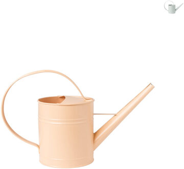 Decoratie gieter metaal - diverse kleuren - 22x34.5x12.5 cm