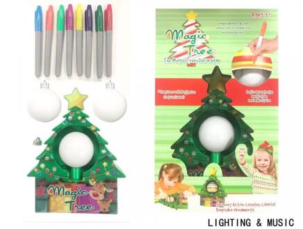 Decoratie Kit Elektrische Schilderen Christmas Decorations Diy Ambachten Speelgoed Vilt Kerstboom Santa Sneeuwpop Kerst Bal Decorat 02