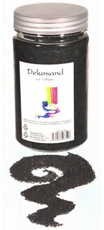 Decoratie korrelzand antraciet 500 gram