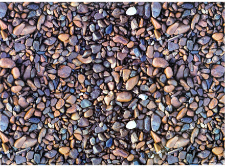 Decoratie plakfolie - kiezel steentjes patroon - 45 cm x 200 cm - zelfklevend