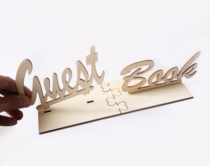 Decoratie Tafel Diy Duurzaam Houten Teken Gastenboek Restaurants Verjaardag Home Novelty Wedding Ambachten Ornamenten