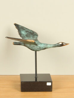 Decoratie Vogel nr. 1 uit brons, 17 cm
