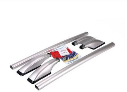 Decoratieve Aluminium Imperiaal Dozen Side Rails Bars Bagagedrager Voor Peugeot 307 2004 05 06 07 08 09 10 11 12 13 DA033 Zilver