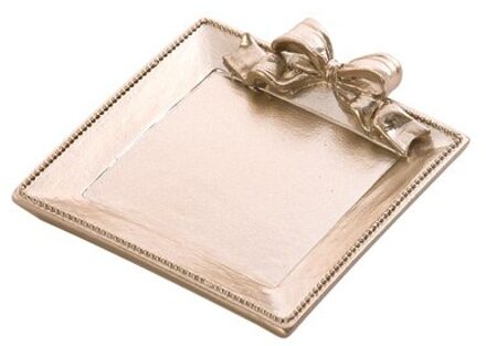 Decoratieve Gouden Sieraden Lade Slaapkamer Woonkamer Decoratie Ketting Sieraden Fruitschaal Ambachten Trinket Lade Organizer