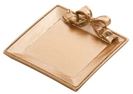 Decoratieve Gouden Sieraden Lade Slaapkamer Woonkamer Decoratie Ketting Sieraden Fruitschaal Ambachten Trinket Lade Organizer