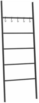 Decoratieve ladder Tess H 177 cm zwart
