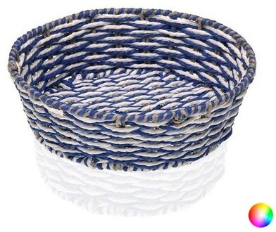 Decoratieve Mand Papier Plastic (8 Cm) zwart