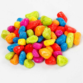 Decoratieve mozaiek stenen 8-10 mm neon kleuren 2 kilogram - Mozaiektegel Multikleur