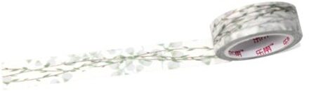 Decoratieve Plant Bloemen Bladeren Lente Washi Tape Diy Scrapbooking Zelfklevende Masking Tapes School Office Supply Stationair LDG05