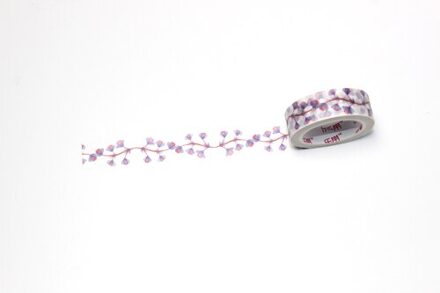 Decoratieve Plant Bloemen Bladeren Lente Washi Tape Diy Scrapbooking Zelfklevende Masking Tapes School Office Supply Stationair LDG08