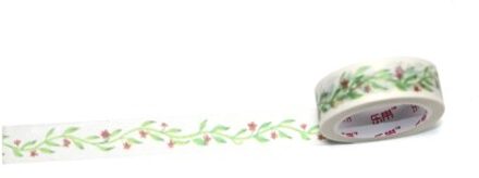 Decoratieve Plant Bloemen Bladeren Lente Washi Tape Diy Scrapbooking Zelfklevende Masking Tapes School Office Supply Stationair LDG09
