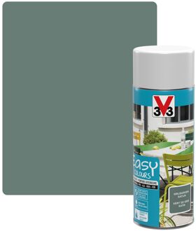 Decoratieve Verf Easy Colours Grijsgroen Zijdeglans 0,4l