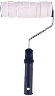 Decoratieve Verf Roller Patroon Schilderen Tool Muur Diy Art Verf Textuur Rolling Bloem Roll