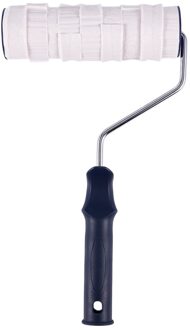 Decoratieve Verf Roller Patroon Schilderen Tool Muur Vloer Tuin Diy Art Verf Textuur Rolling Bloem Roll Imiteren Steen