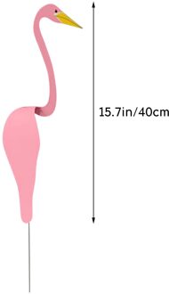 Decoratieve Witte Eend Swirl Vogel Een Grillige En Vogel Dat Draait Met De Lichte Tuin Decoratie Model 20cm 40cm