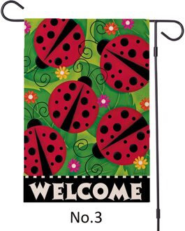 Decoratieve Zonnebloemen Eenzijdig Tuin Vlag 12 "X 18" Polyester Outdoor Vlag Thuis Party 3