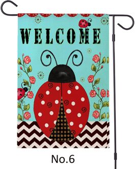 Decoratieve Zonnebloemen Eenzijdig Tuin Vlag 12 "X 18" Polyester Outdoor Vlag Thuis Party 6