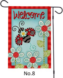 Decoratieve Zonnebloemen Eenzijdig Tuin Vlag 12 "X 18" Polyester Outdoor Vlag Thuis Party