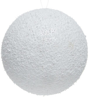 Decoris 1x Winter landschap sneeuwbal 14 cm