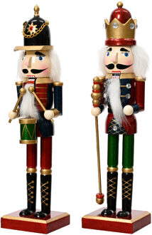 Decoris Beeld Notenkraker hout fsc 100% verschillende