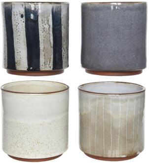 Decoris Bloempot terracotta Ø13x12.5cm verschillende