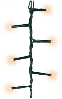 Decoris Compact Twinkle Lights Lichtsnoer - 200 Led's - Warm Wit - 4,5m - Binnen & Buiten