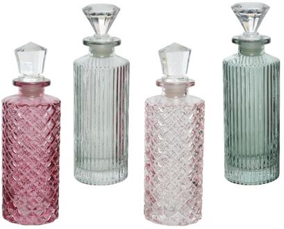 Decoris Decofles glas h17cm verschillende