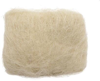Decoris Decoratie sisal L14-H18cm crème