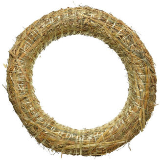 Decoris DIY kerstkransen maken 25 cm - Kerstkransen Beige