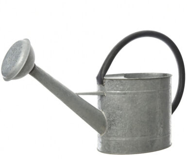Decoris Gieter - grijs - zink - 5 liter - metaal - 55 cm