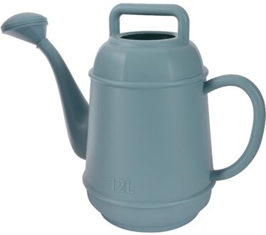 Decoris Gieter - lichtblauw - kunststof - broeskop - 12 liter - 44 cm - Gieters