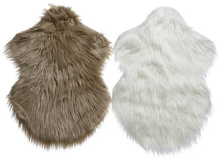 Decoris Home - Beige  vloerkleed  - 38x55 cm.