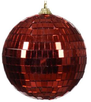 Decoris Kerstballen foam d6l6 cm kerstrood kerst