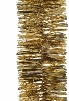 Decoris Kerstboom folie slinger goud 270 cm - gouden kerstslingers Goudkleurig