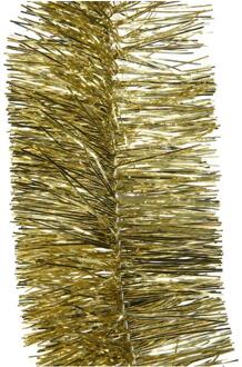 Decoris Kerstboom folie slinger goud 270 cm - gouden kerstslingers Goudkleurig