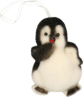 Decoris Kersthanger - pinguin - 9 cm - kerstversiering