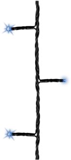 Decoris Kerstverlichting Met 8 Functies Lichtsnoer - 180 Led's - Blauw - 13,5m - Binnen & Buiten