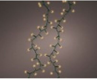 Decoris Kerstverlichting Met 8 Functies Lichtsnoer - 400 Led's - Klassiek Wit - 10m - Binnen & Buiten