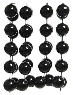 Decoris Kralenslingers XXL - zwart - 270 cm kerstslingers - guirlande