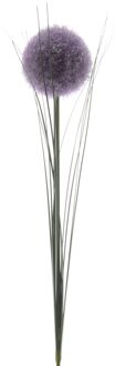 Decoris Kunstbloem Allium H66cm Paars