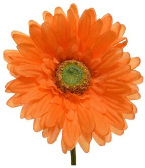 Decoris Kunstbloem Gerbera h50cm oranje